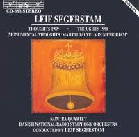 Segerstam Leif - Thoughts 1989/1990 i gruppen CD hos Bengans Skivbutik AB (2008349)