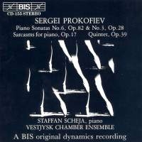 Prokofiev Sergey - Piano Son 6 & 3 /Sarcasms i gruppen CD hos Bengans Skivbutik AB (2008695)