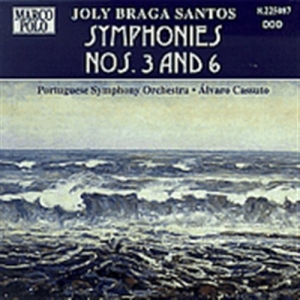Braga-Santos Joly - Symphony 3 6 i gruppen CD / Klassisk hos Bengans Skivbutik AB (2008883)