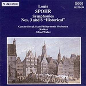 Spohr Louis - Symphonies Nos. 3 & 6 i gruppen CD hos Bengans Skivbutik AB (2008913)