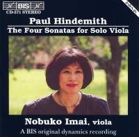 Hindemith Paul - 4 Son For Solo Vla i gruppen CD hos Bengans Skivbutik AB (2008922)