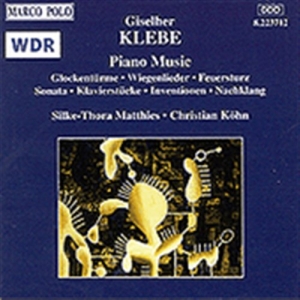 Klebe Giselher - Piano Music i gruppen CD / Klassisk hos Bengans Skivbutik AB (2008981)