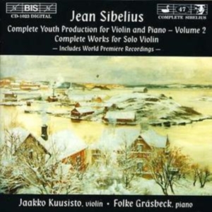 Sibelius Jean - Youth Production Vol1 i gruppen CD hos Bengans Skivbutik AB (2009144)