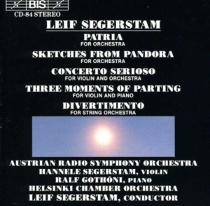Segerstam Leif - Orchestral Works i gruppen CD hos Bengans Skivbutik AB (2009188)