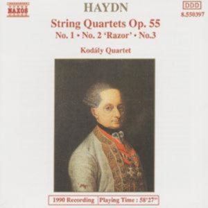 Haydn Joseph - String Quartets Op 55 1-3 i gruppen CD hos Bengans Skivbutik AB (2009310)