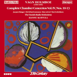Holmboe Vagn - Chamber Concertos Vol 4 i gruppen CD hos Bengans Skivbutik AB (2009496)