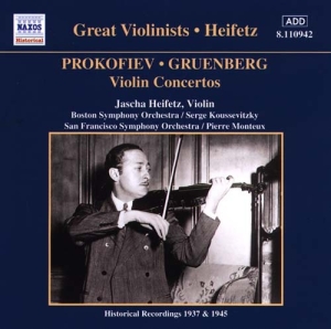 Prokofiev/Gruenberg - Violin Concertos 2 i gruppen CD hos Bengans Skivbutik AB (2009511)