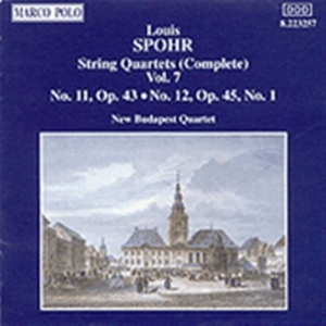 Spohr Louis - String Quartet Op43/Op45 1 i gruppen CD hos Bengans Skivbutik AB (2009555)