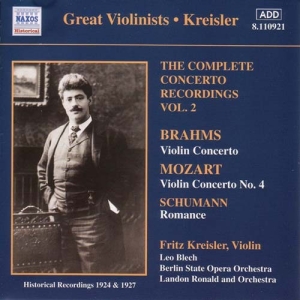 Mozart/Brahms/Schumann - Violin Concertos i gruppen CD hos Bengans Skivbutik AB (2009571)