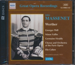 Massenet Jules - Werther i gruppen CD / Klassisk hos Bengans Skivbutik AB (2009592)