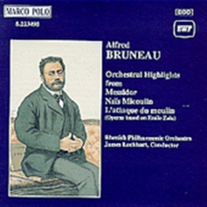 Bruneau Alfred - Orchestral Works i gruppen CD hos Bengans Skivbutik AB (2009605)