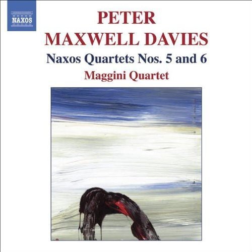 Maxwell Davies - Naxos Quartets Nos. 5 And 6 i gruppen CD / Klassisk hos Bengans Skivbutik AB (2009687)