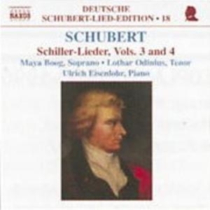 Schubert Franz - Schiller-Lieder Vol 3 i gruppen CD hos Bengans Skivbutik AB (2009697)