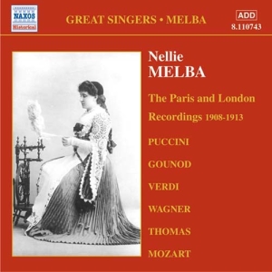 Nellie Melba - Paris & London Recordings i gruppen CD hos Bengans Skivbutik AB (2009996)