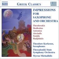 Theodorakis / Skalkottas - Works For Saxophone & Orchestr i gruppen CD hos Bengans Skivbutik AB (2010301)