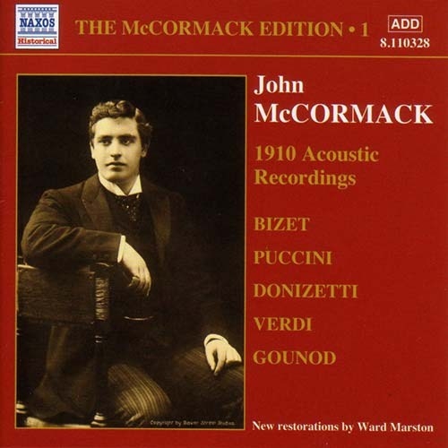 Various - The Mccormack Edition 1 - 1910 i gruppen CD / Toppselgere hos Bengans Skivbutik AB (2010363)