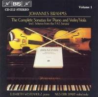 Brahms Johannes - Violin Sonatas i gruppen CD hos Bengans Skivbutik AB (2010666)
