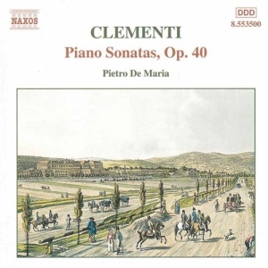 Clementi Muzio - Piano Sonatas Op 40 i gruppen CD hos Bengans Skivbutik AB (2010847)