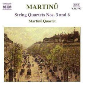 Martinu Bohuslav - String Quartets Vol 2 i gruppen CD hos Bengans Skivbutik AB (2010872)