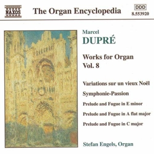 Dupre Marcel - Works For Organ Vol 8 i gruppen CD hos Bengans Skivbutik AB (2010879)