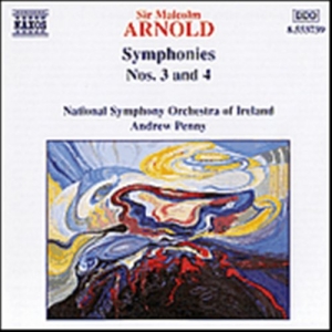 Arnold Malcolm - Symphony 3 & 4 i gruppen CD hos Bengans Skivbutik AB (2010892)