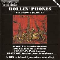 Various - Rollin Phones Sax Quartet i gruppen CD hos Bengans Skivbutik AB (2011496)