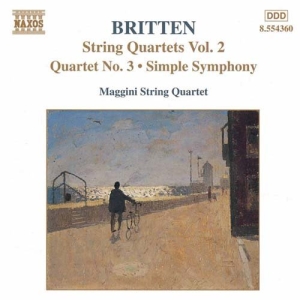 Britten Benjamin - String Quartets Vol 2 i gruppen CD hos Bengans Skivbutik AB (2011721)