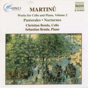 Martinu Bohuslav - Cello Piano i gruppen CD hos Bengans Skivbutik AB (2011753)