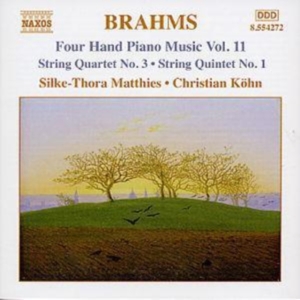 Brahms Johannes - Four Hand Piano Music 11 i gruppen CD hos Bengans Skivbutik AB (2011758)