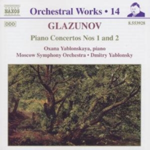 Glazunov Alexander - Piano Concertos 1 & 2 i gruppen CD hos Bengans Skivbutik AB (2011760)
