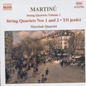 Martinu Bohuslav - String Quartets Vol 1 i gruppen CD hos Bengans Skivbutik AB (2011801)