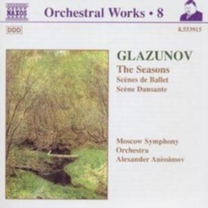Glazunov Alexander - The Seasons i gruppen CD hos Bengans Skivbutik AB (2011806)