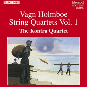 Holmboe Vagn - String Quartet Vol 1 i gruppen CD hos Bengans Skivbutik AB (2012598)