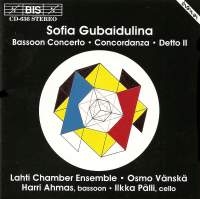 Gubaidulina Sofia - Bn Conc/Concordanza/Detto 2 i gruppen CD hos Bengans Skivbutik AB (2012820)