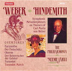Weber - Five Overtures i gruppen CD hos Bengans Skivbutik AB (2012941)