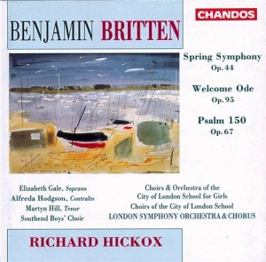 Britten - Spring Symphony i gruppen CD hos Bengans Skivbutik AB (2013002)