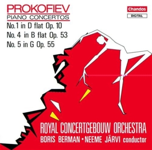 Prokofiev - Piano Concertos 1,4 & 5 i gruppen CD hos Bengans Skivbutik AB (2013114)
