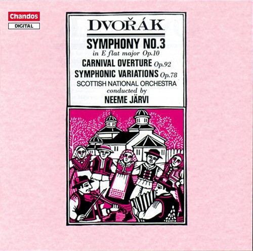 Dvorak - Symphony No. 3 i gruppen CD / Klassisk hos Bengans Skivbutik AB (2013141)