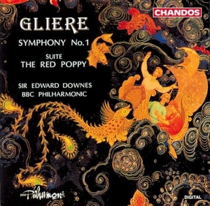 Gliere - Symphony No. 1 i gruppen CD hos Bengans Skivbutik AB (2013166)
