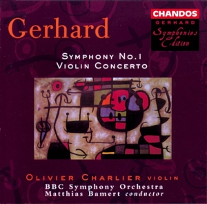 Gerhard - Symphony No. 1 i gruppen CD hos Bengans Skivbutik AB (2013410)