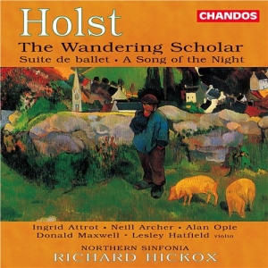 Holst - The Wandering Scholar Etc. i gruppen CD hos Bengans Skivbutik AB (2013493)