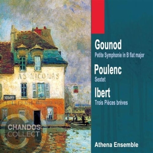 Gounod / Poulenc / Ibert - Athena Ensemble i gruppen CD hos Bengans Skivbutik AB (2013521)