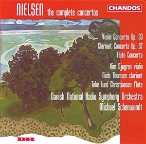 Nielsen - Complete Concertos i gruppen CD / Klassisk hos Bengans Skivbutik AB (2013592)