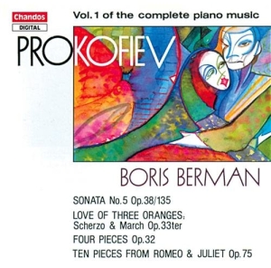 Prokofiev - Piano Music 1 i gruppen CD hos Bengans Skivbutik AB (2013643)
