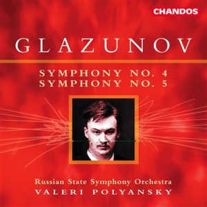 Glazunov - Symphony No. 4/Symphony No. 5 i gruppen CD hos Bengans Skivbutik AB (2013837)
