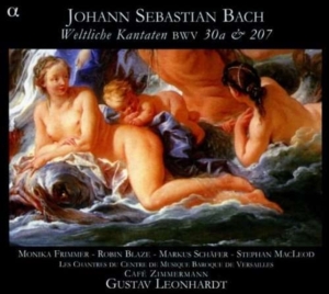 Bach - Weltliche Kantaten i gruppen CD hos Bengans Skivbutik AB (2014193)