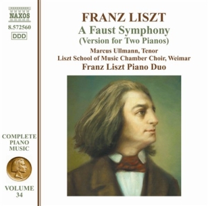 Liszt - Faust Symphony Version For Two Pian i gruppen CD hos Bengans Skivbutik AB (2015133)