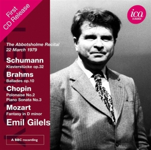 Schumann / Brahms - Piano Works i gruppen CD hos Bengans Skivbutik AB (2016052)