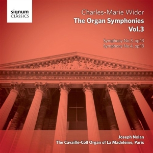 Widor - The Organ Symphonies Vol 3 i gruppen CD hos Bengans Skivbutik AB (2016075)