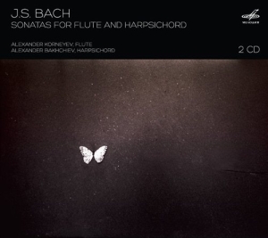 Bach - Sonatas For Flute And Harpsichord i gruppen CD hos Bengans Skivbutik AB (2016124)